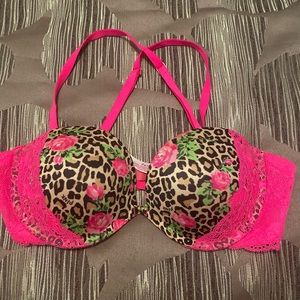 Victoria secret hot, pink,  bra